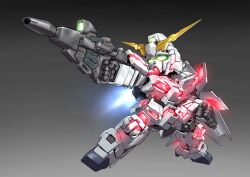 unicorn gundam from gundam by zakuma
