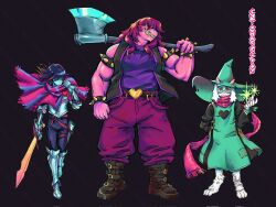 kris (dark world) (deltarune) from deltarune