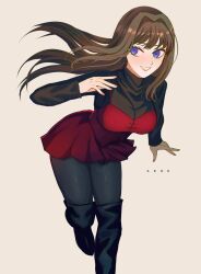 aozaki aoko from mahou tsukai no yoru