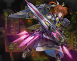fortress (nanoha) from lyrical nanoha by visqi