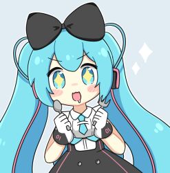 hatsune miku from magical mirai (vocaloid) by nukotun