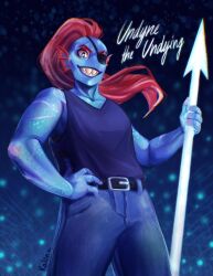 undyne from undertale by kalina animag