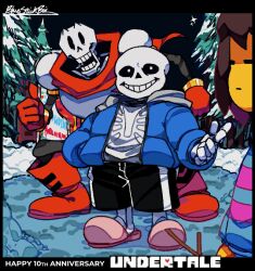 frisk (undertale) from undertale by bluestickboi