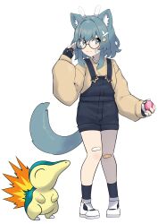 cyndaquil from indie virtual youtuber by valefal coneri