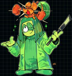 green (deltarune) from deltarune by graysheartart