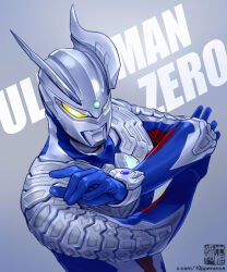 ultraman zero from ultra galaxy (series) by parashima tenko