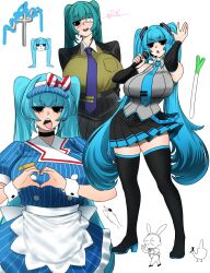 hatsune miku from mesmerizer (vocaloid)