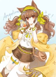 angelina (arknights) from arknights