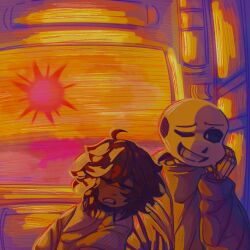frisk (undertale) from undertale by inkspenn