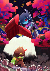 kris (dark world) (deltarune) from deltarune by watawata22