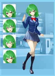 takashina nao from jikkyou powerful pro yakyuu