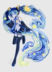 hatsune miku from vocaloid