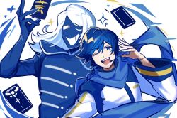 kaito (vocaloid) from deltarune by kana (kanaice)