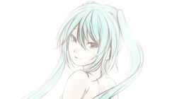 hatsune miku from vocaloid by t@kumi
