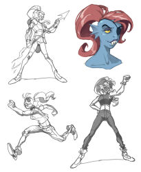 undyne from undertale by manalon