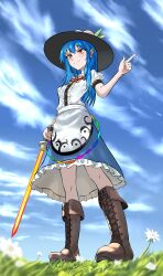 hinanawi tenshi from touhou