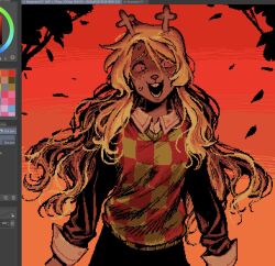 noelle holiday from deltarune by goomyloid