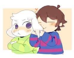asriel dreemurr from undertale by crybleat