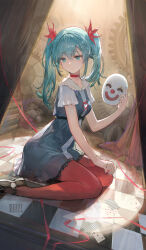 hatsune miku from karakuri pierrot (vocaloid)