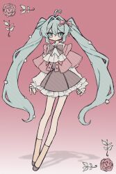 hatsune miku from vocaloid