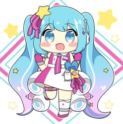 hatsune miku from vocaloid by nukotun