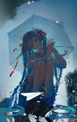 hatsune miku from vocaloid by pamafff
