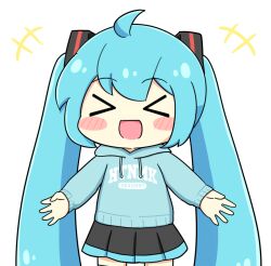 hatsune miku from vocaloid by nukotun