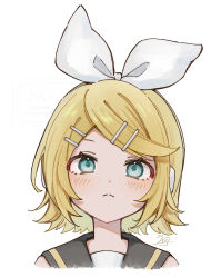 kagamine rin from vocaloid