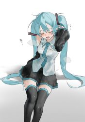 hatsune miku from vocaloid