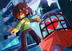 kris (deltarune) from deltarune by watawata22