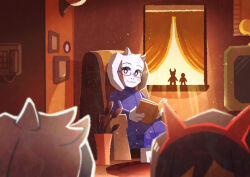 asriel dreemurr from deltarune by watawata22