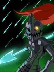 undyne from undertale by lucasfocaowo