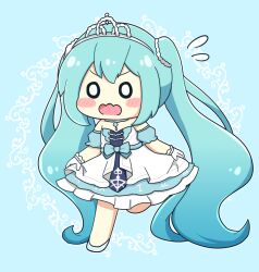 hatsune miku from vocaloid by nukotun
