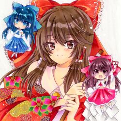 hakurei reimu from touhou