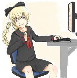 kowai tsuriko from 4chan by drawfag