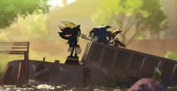 shadow the hedgehog from sonic (series) by unneul