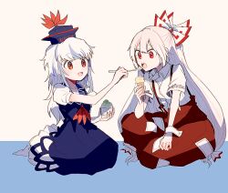 fujiwara no mokou from touhou by itomugi-kun