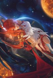 himeko (honkai: star rail) from honkai: star rail by raikoart