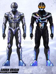 gavan from chou uchuu keiji gavan infinity by zagizagi