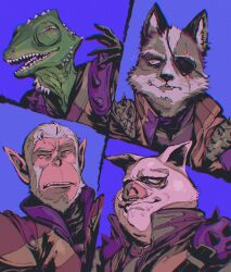 leon powalski from star fox by reticulum