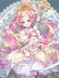 cure flora from go! princess precure by yomo gigyoza