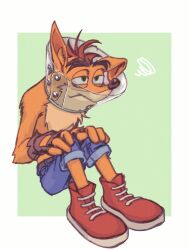 crash bandicoot fan art