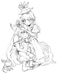 fujiwara no mokou from touhou by itomugi-kun