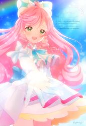 cure prism from hirogaru sky! precure by kyanos (b 0000ff)