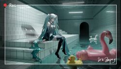 hatsune miku from vocaloid