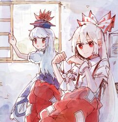 fujiwara no mokou from touhou by itomugi-kun