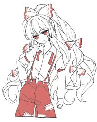 fujiwara no mokou from touhou