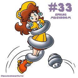 princess daisy from super mario bros.