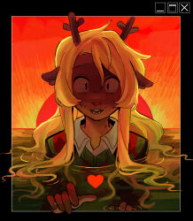 noelle holiday from deltarune by goomyloid