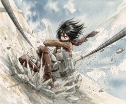 mikasa ackerman from shingeki no kyojin